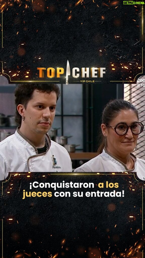 Belén Mora Instagram - ¡Les fue excelente!👏 Belén y Alonso solo recibieron elogios tras presentar su entrada “El tiradito de la salvación”🤩 #TopChefCHV 🍽️