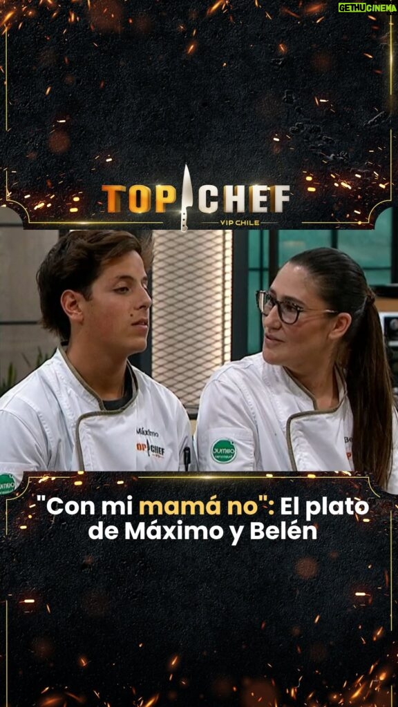 Belén Mora Instagram - “La salsa está súper rica”👏 Intentando no ser nominados, Belén y Máximo presentaron su plato en #TopChefCHV 🥰