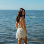 Bela Padilla Instagram - Always rushing back to the sea 🌊 In @blackboughswim shot by my favorite French island girl @camillerdp ❤️