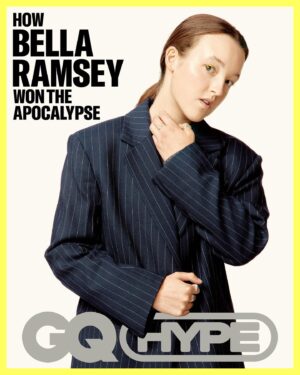 Bella Ramsey Instagram - With a lead role in the biggest show on TV, HBO’s post-apocalyptic zombie drama The Last of Us, Bella Ramsey has defeated the keyboard warriors. Read the full #GQHype interview by @jackarking at the link in bio.