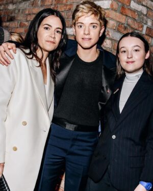 Bella Ramsey Instagram - Been far too busy. But with people I adore. Now, two types of time to tell you about! Also I’ve been thinking a lot about time and how it’s only a concept and how we’ve used and created language to try and make sense of it but we still know pretty much nothing. Anyway. TIME is out on @bbcone and @bbciplayer on Sunday, it means a lot to me, it’s some of my proudest work made with some of the best people on the planet. And TIME 100 thank you for having me on the list and at the event, I left that evening feeling very inspired (there was a NASA astronaut there!!!). And now I’m home and it’s time to go on a walk through the fields. Time out for a tiny bit. Time. Time. Time.