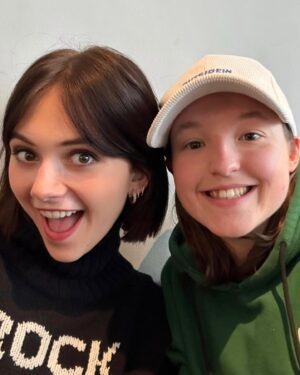 Bella Ramsey Instagram - My tshirt says “the constant mental state of losing your mum in tesco”