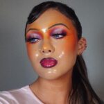 Belle Hassan Instagram - First time trying @patmcgrathreal glass skin ✨ Mixed up the colour scheme but I’m kinda loving it 😂 changed the lip last minute and 100% regret that decision 😂 but I’ll deffo be trying this one again! was a lot harder to do and take pics of than I thought 🤦🏻‍♀️😂