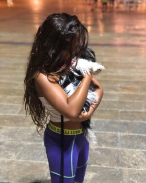 Beren Gökyıldız Instagram - #tatil#jennie#morkie#ben