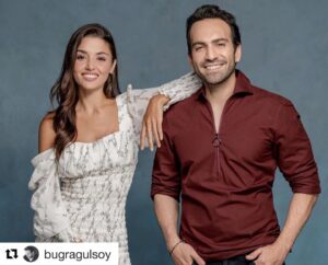 Beren Gökyıldız Instagram - Azize bu akşam saat 20:00 de kanal d de başlıyor👍 @bugragulsoy ve @tugaymercan  varsa tabiki izlenir...Reytingi bol yolu açık olsun💕