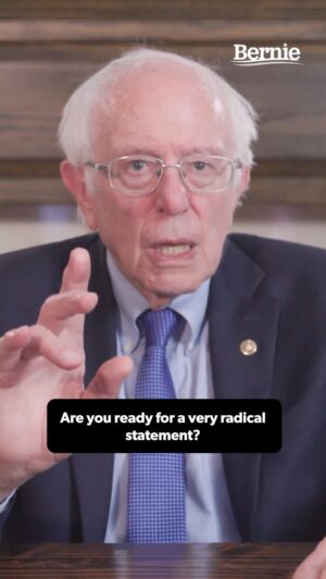 Bernie Sanders Instagram - Without protests, we would still live in a segregated country.

Without protests, women would still be second class citizens.

Without protests, the LGBTQ  community would still be hiding their identities.