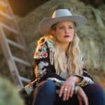 Beth Behrs Instagram - Apparently Neil Young wore this hat... @abbylinne for @cowgirlmagazine @josephcassell1 @hairbyaviva @andremakeup