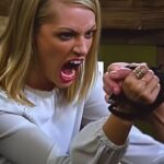 Beth Behrs Instagram - Flashback Friday.... when life is bad, arm wrestle it out Via : @2brokegirls___
