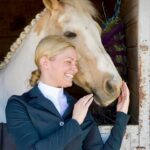 Beth Behrs Instagram - Actress and our @equusfoundation #equustar , @bethbehrs , wins a blue ribbon in her new dressage endeavors with rescue horse, Nutter Butter, who Beth says has changed her life and captured her heart! Beth also has her adopted and beloved equine best friend, Belle! Congrats on your blue ribbon and heart of gold as a stellar #horseprotector , Beth! 👏🏼👏🏼👏🏼🥇🥂💫🐴🥕 #equusfoundation #fortheloveofhorses #horsewelfare #horseadoption #adoptdontshop #horserescue