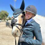 Beth Behrs Instagram - Twas a wonderful day for a show and a winner winner chicken dinner blue ribbon! 🥇🥇🥇thank you to my incredible barn family @dressagecanbefun @sydneyanne_dressagelife @andsewitgrows @jessielochrie_ and especially to this #rescuehorse Nutter Butter who has changed my life and captured my heart! #dressage #dressagehorse #equestrian #horsegirl #horse #equestrianlife