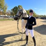 Beth Behrs Instagram – A week ago today we made our debut- Nutter Butter – a gorgeous rescue horse pulled from a kill pin, and clumsy silly me trying to be a sophisticated lady. Can’t wait for more. #rescuehorse #dressage