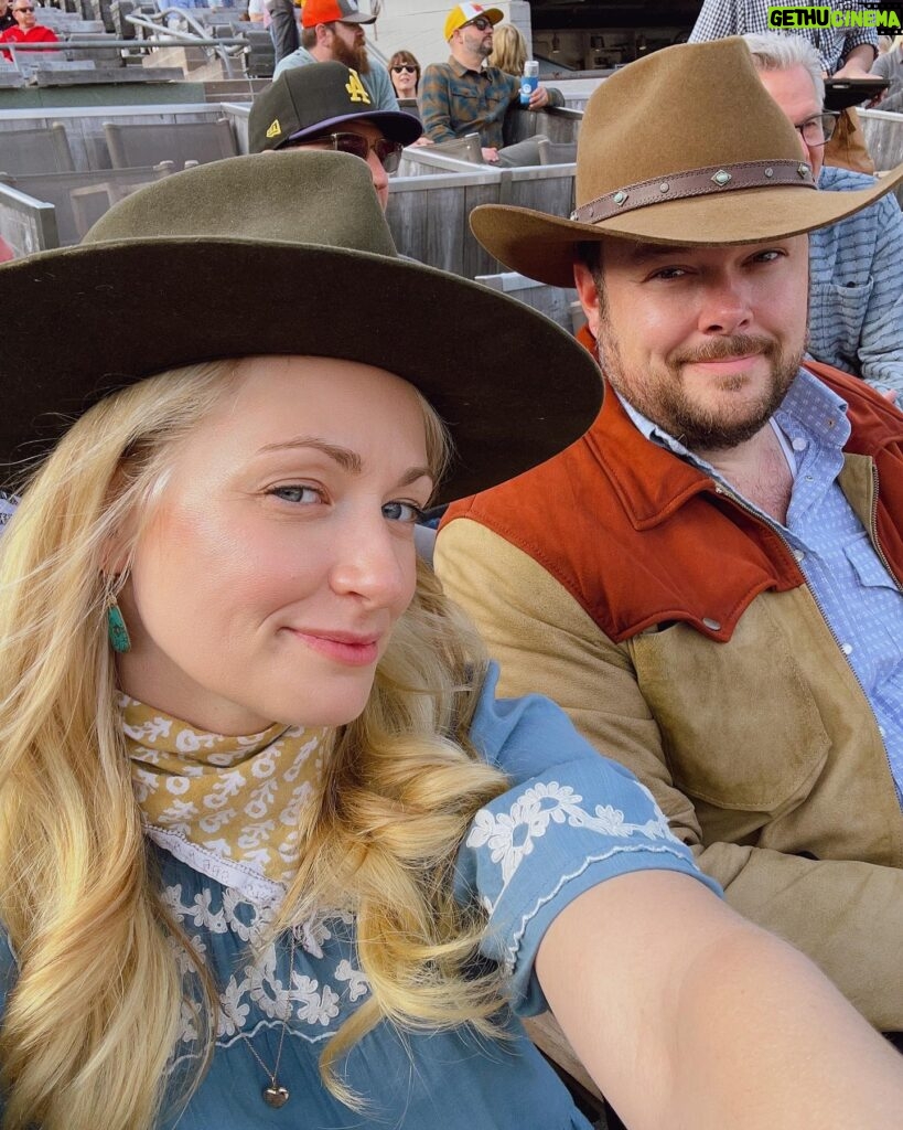 Beth Behrs Instagram - Mama's DO let your babies grow up to be cowboys 🌙💫💛🤠🐴