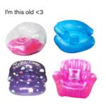 Betsey Johnson Instagram - Free will is realizing I can decorate my apartment with inflatable chairs if I want to. Who's with me?