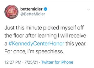 Bette Midler Thumbnail - 116.5K Likes - Most Liked Instagram Photos