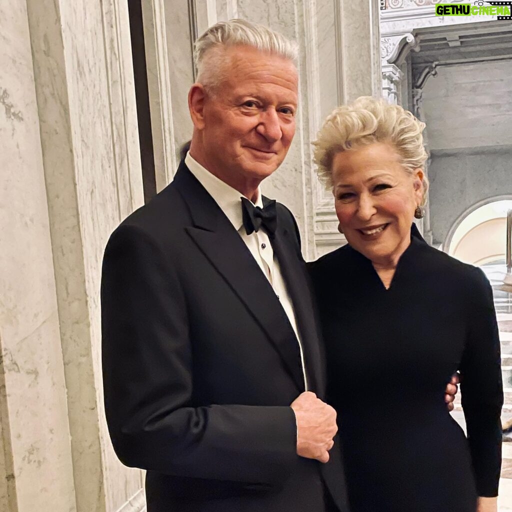 Bette Midler Instagram - 44th Kennedy Center Honors …what a thrill!