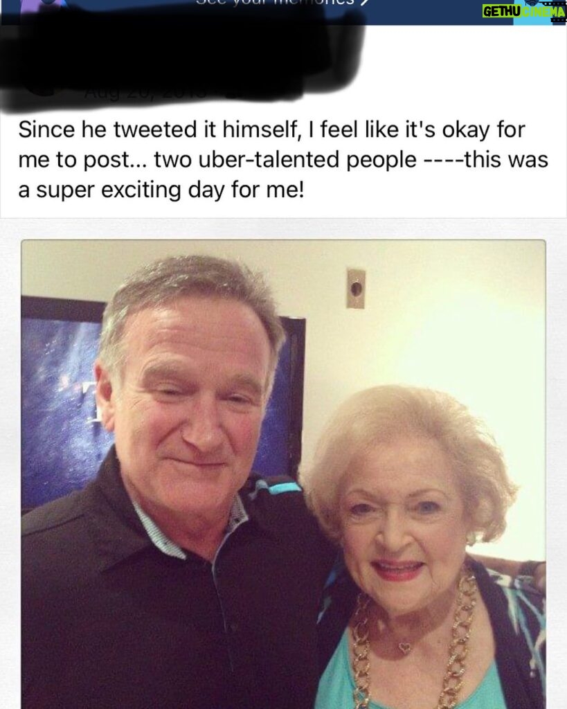 Betty White Instagram - What a pair…