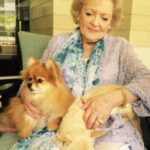 Betty White Instagram - Happy Monday! Wishing you a moment in your week where someone looks at you the way Betty White looked at every doggy she ever met 😍😍😍