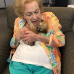 Betty White Instagram - Happy Monday! Happiness is… a snuggly puppy.
