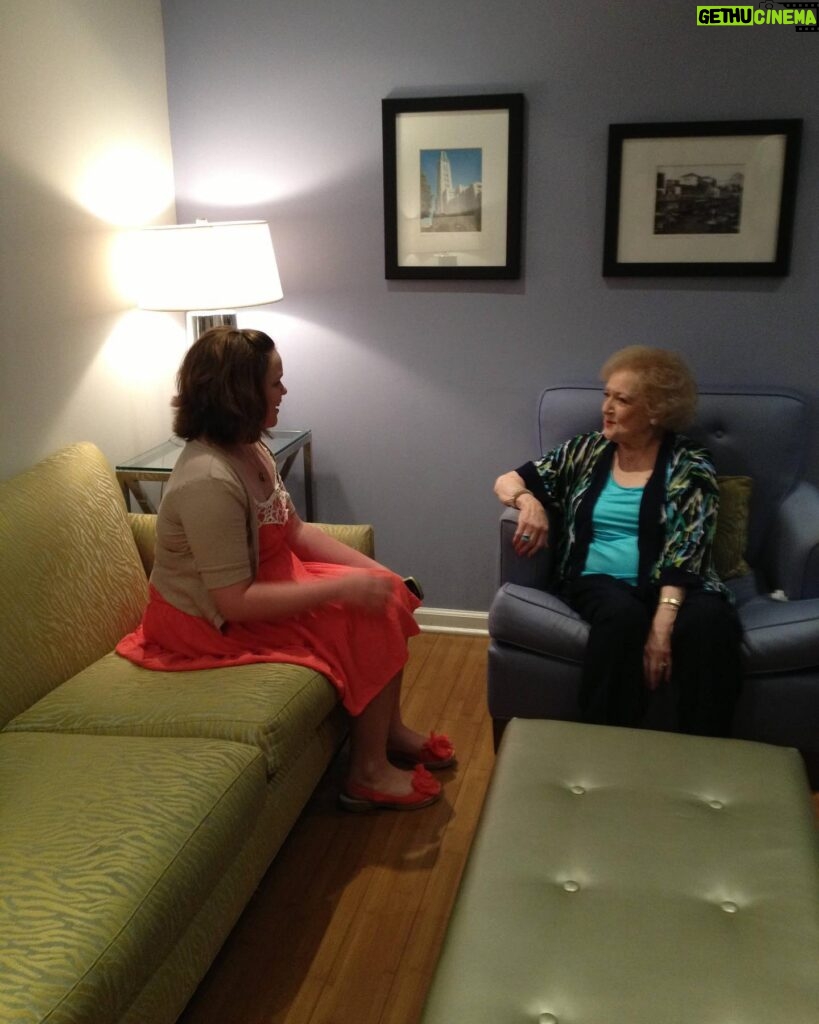 Betty White Instagram - This is a lovely memory. Betty was always willing to go the extra mile to bring a little joy to a fan. “Must sing praises of phenomenal Tonight Show staff. We got a request from a guy who wanted to do whatever he could to get his daughter a face to face meeting with Betty. The man's wife died three months ago and the guy wanted to bring some joy to his little girl (a die-hard Betty fan). They were only going to be in town a day and a half. Threw it out to the Tonight Show folks and they brought dad and daughter today and surprised her with a meeting after Betty's bit. It was one of the most precious moments I've ever witnessed.”