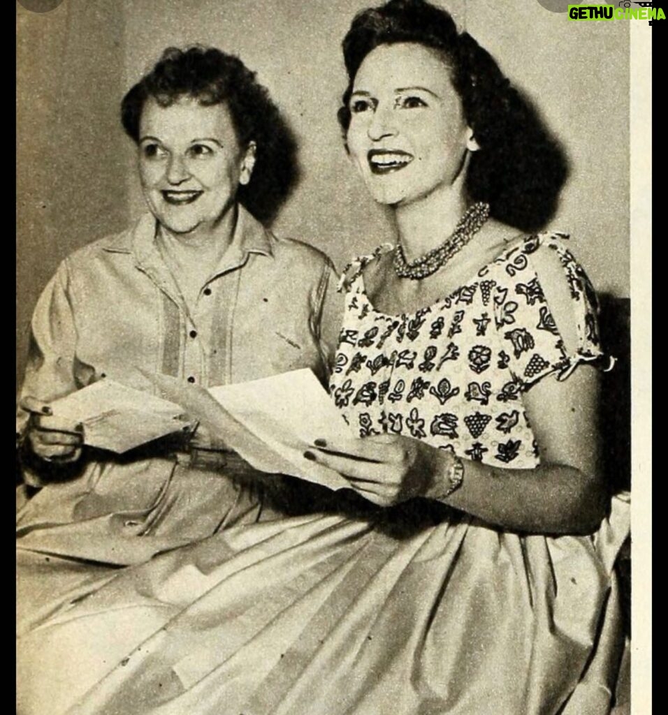 Betty White Instagram - Betty and her mom, Tess, were the best of friends. Here’s to ALL women who love, nurture, inspire, guide, support and love… Happy Mother’s Day!