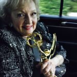 Betty White Instagram - Friday Fun! Being in the car with Betty after an event or a job was always an absolute delight! Here she is on the way home from receiving a Daytime Emmy for Lifetime Achievement. Her joy, gratitude and downright giddy enthusiasm was so sweet and contagious. And so… I hope you’re heading into the weekend with the giddy enthusiasm of Betty White hugging a newly acquired award :)