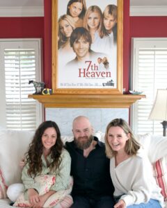 Beverley Mitchell Instagram - It’s happening!!!!! Who would you like to see join us??? Drop your favorite guest stars!!! @cuwthecamdens with @beverleymitchell @mackrosman #podcast #7thheaven