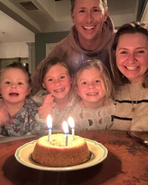 Beverley Mitchell Instagram - Feeling all the love this week! And ready to pass the torch for birthdays to my little man tomorrow! Here is a quick glimpse of my very simple and lovely night with the family for my birthday! Just what I needed. #birthday also how cute is @littlemissmayzie and her song!