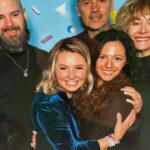 Beverley Mitchell Instagram - These people will always be apart of my #happyplace #7thHeaven #family @realbarrywatson @mackrosman #davidgallagher #catherinehicks #90scon