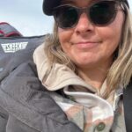 Beverley Mitchell Instagram - Another day another soccer game! This time #semifinals #letsgo also thank goodness for @woolxwool keeping me warm! Also my @keenzstrollerwagons where Mayzel is sleeping because the poor thing has been such a trooper with late nights and early mornings! #soccerlife