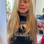 Beverley Mitchell Instagram - Today was going to be a big day! We went to get Hutton a hair cut! @iamkenzielynne got a big trim and then…. He couldn’t do it. So we cut off 4 inches and it looks more like a trim. #longhairdontcare #goodhair #blonde Can we just talk about how beautiful their hair is???? I mean Hutton’s color is everything!