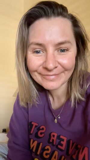 Beverley Mitchell Instagram - A little new years insight! The universe will bring things to those who trust! Let’s do this 2024! #raw #real #confessional