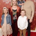 Beverley Mitchell Instagram - Had so much fun getting into the holiday spirit at the premiere of @primevideo @amazonstudios #CandyCaneLaneMovie @cultureratedpv Thank you so much @nicolaparish for inviting us! Such a fun movie with the incredible #EddieMurphy @jillianbell @traceeellisross out on December 1st!!! And thank you @michelemariepr @skiesareblueclothing @shop_noralee for dressing us and @cuts for Michael!