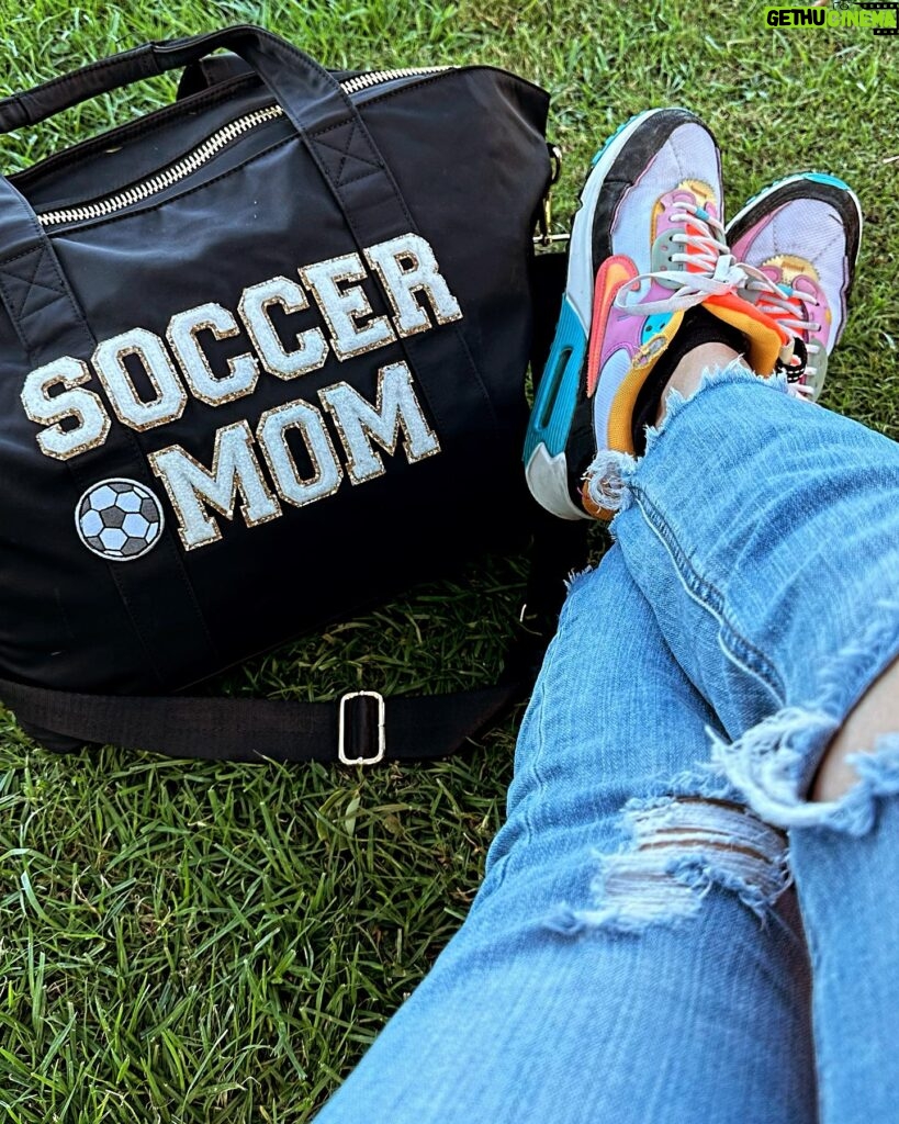 Beverley Mitchell Instagram - Every single weekend for the rest of my life! #soccermom @stoneyclover