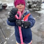 Beverley Mitchell Instagram - A Christmas wish come true! Fresh snow for the littles! A fun day indeeed! #winterwonderland #letitsnow we are a true @tipsyelves family! Going to have to upgrade our suits! Sad to be growing out of them.