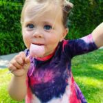 Beverley Mitchell Instagram - Soaking in the last days of two!!! #sweetgirl @joahlove @littlemissmayzie