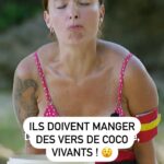 Beverly Bello Instagram - "J’ai des remontées comme si j’avais envie de vomir" 🤮  Les Apprentis Aventuriers sont écœurés à l’idée de devoir manger des vers de coco vivants 🤢    🥥 #LAA7, exceptionnellement, retrouvez l’épisode inédit aujourd’hui à 18:00