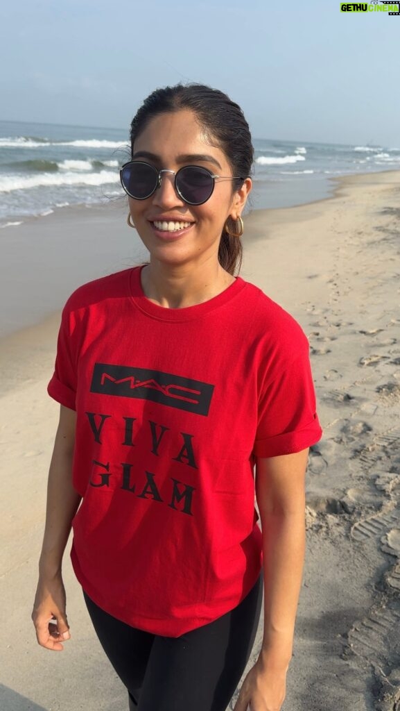 Bhumi Pednekar Instagram - #IWearMAC on Earth Day 💄🌏. M·A·C Girl @bhumipednekar not only wears the Lipstick that gives back 100%, but she also joined us in India for a beach cleanup to help reduce plastic waste on our planet alongside #MACVIVAGLAM grantee @plasticsforchange. YOU can help create a more sustainable planet right from home by purchasing any shade of #MACVIVAGLAM Lipstick.