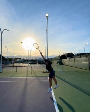 Bianca Andreescu Instagram - Quick trip down to beautiful California😍
Thank you @bnpparibasopen for having me. I’ll be back soon💪🏼