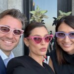 Bianca Balti Instagram - @jimmychoo in LA 💝 #jimmychooeyewear #ad