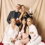 Bianca Balti Instagram - October is breast cancer prevention month. Last week in Madrid’s Teatro Real I had the honor to be awarded alongside amazing Spanish personalities by @elle_spain for the information I’m spreading regarding BRCA genetic mutation. Thank you so much Benedetta Poletti for giving breast cancer prevention such an amazing platform 💗 #ellecancerball2023