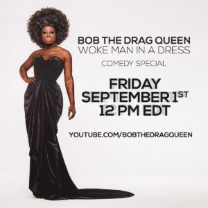 Bob the Drag Queen Instagram - Tomorrow my I will be releasing my comedy special. 
📸: Albert Sanchez
👗: @gisforgodoy 
💇🏿‍♀️: @wigsandgrace