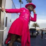 Bob the Drag Queen Instagram - Think Pink!!! I live trivia and I'm hosting a new trivia show "Lucky Lyft" over on the @lyft YouTube page. 📸: @davidelaffe 👔: @realdominocouture