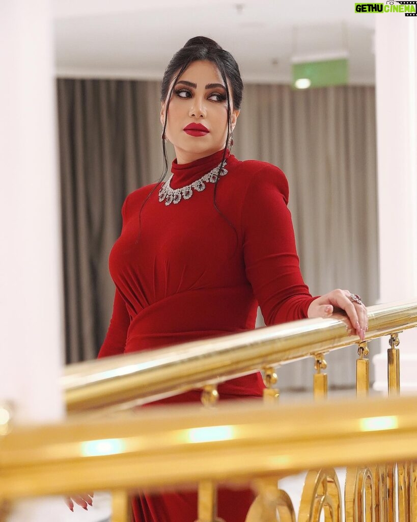 Boussy Instagram - ❤️❤️ MUA: @dinaelkasheff Hair: @haithamdahab00 Dress: @alexandrevauthier Shoes: @louboutinworld Photo: @ibrahim_el_atta