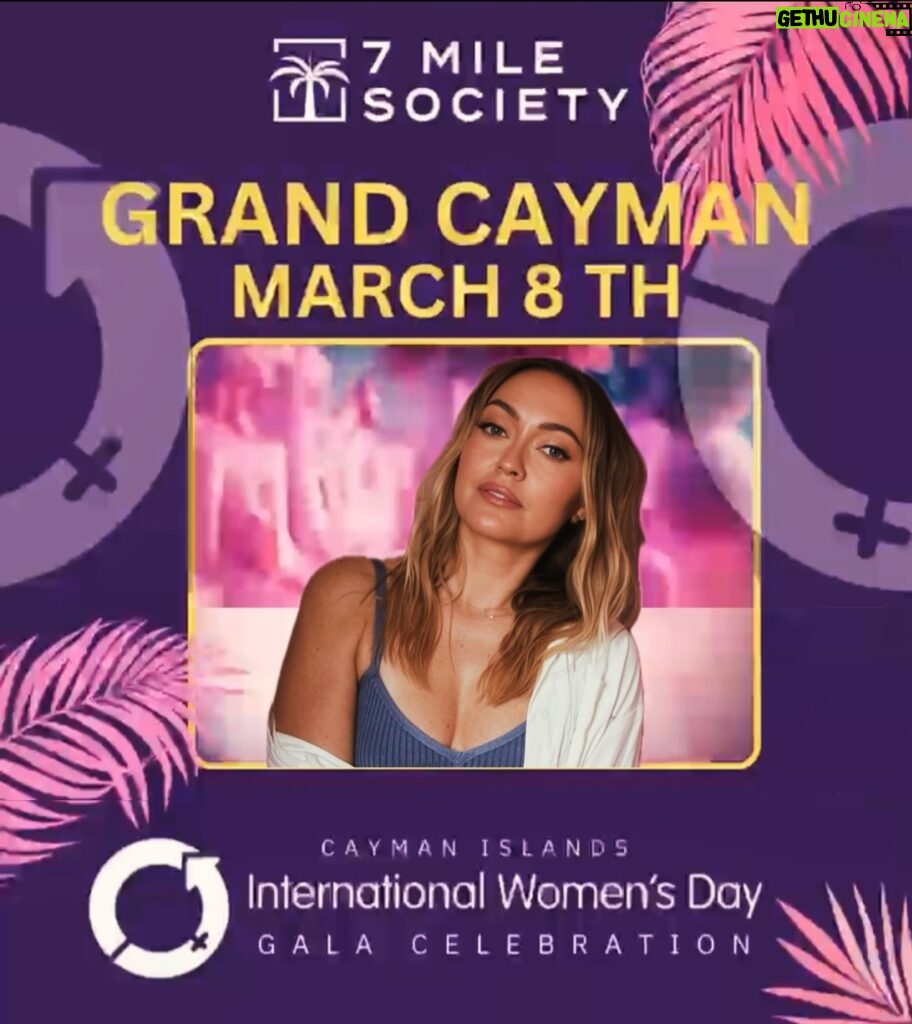 Brandi Cyrus Instagram - CAYMAN ISLANDS! I’m honored to be part of the International Women’s Day Gala Celebration on March 8th and can’t wait to play a special DJ set for you all. Link in bio for tickets & info. #iwd2024 #internationalwomensday
