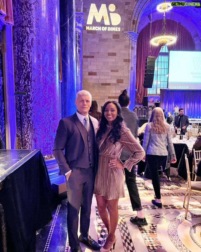 Brandi Runnels Instagram - Amazing to be at the @marchofdimes luncheon event today in NYC with @wwe Consider March of Dimes for your generosity this #givingtuesday as they continue to do incredible work for mothers and families in premature birth situations ❤️