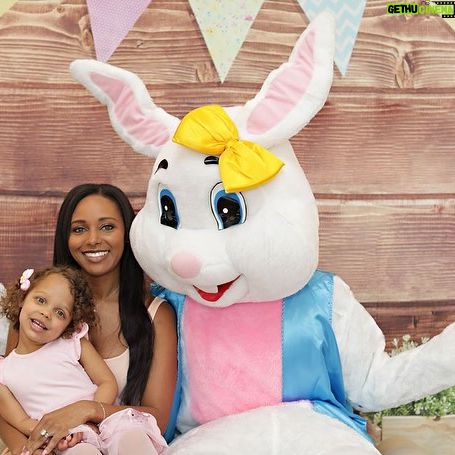 Brandi Runnels Instagram - The Easter Bunny came to @nakedmindga studio today to meet and greet with kiddos 🐰we had the best time! (Get ready for lots of Easter pics of me and Libby cause we are the holiday picture types) 🐣