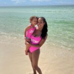 Brandi Runnels Instagram – Barbie and Skipper on the beach 🏝️