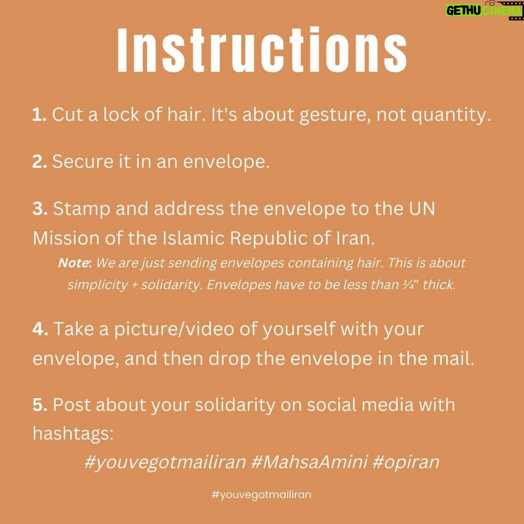 Brandon Routh Instagram - #youvegotmailiran —check slides for how to participate— Why is the Islamic Republic of Iran so offended by the sight of women’s hair? In solidarity with the women and girls in Iran, I’m (Men—you can participate too!) sending a lock of my hair to Iranian officials. #youvegotmailiran #mahsaamini #opiran @youvegotmailiran