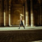 Brec Bassinger Instagram – Golden hour at the Louvre ~
@kevinmillet 
Xo.