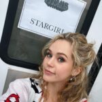 Brec Bassinger Instagram – Stargirl is suited up again. 💛⭐️ (Thanks Titans for letting me crash) 
Xo.